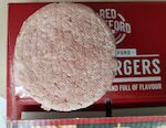 HEREFORD RED BURGER 150G DAWN X3
